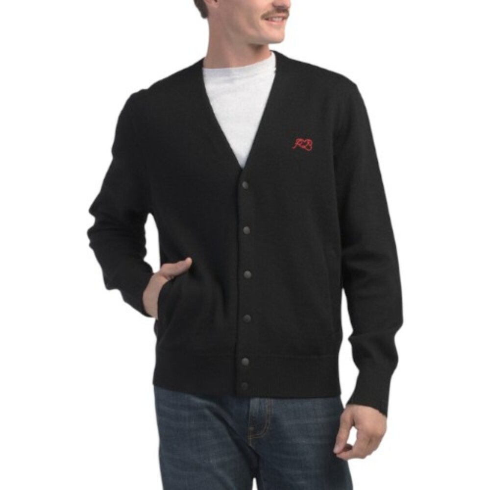 RAG & BONE Merino Wool Blend Love York Cardigan